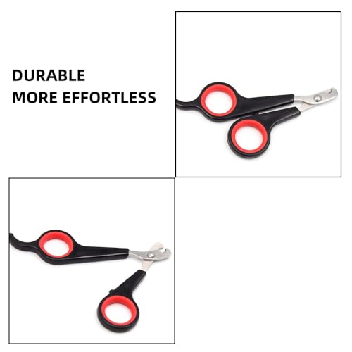 Pet Nail Clipper, Professional Claw Trimmer for Cat, Small Dog, Rabbit, Small Animal, Stainless Steel