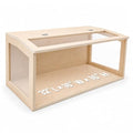 Large Hamster Cage,Transparent Habitat with Openable Top,32x16x16 Inch | Transparent Panels,Openable Top for Convenient Access,Suitable for Hamsters and Gerbils - size: 32.0"L x 16.0"W x 16.0"H
