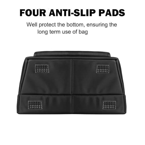 BUBM Desktop Computer Carrying Case, Padded Nylon Carry Tote Bag for Transporting Computer Tower PC Chassis,Monitor(Up to 27 inch),Keyboard,Cable and Mouse | Padded Protection,For Computer Tower PC Chassis,Fit ATX/M-ATX Motherboards,Monitor(Up to 27 inch)