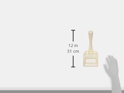 Petmate Litter Scoop for Cats,Jumbo Size,Bleached Linen,(Pack of 12) - size: Jumbo (Pack of 12)