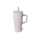 BrüMate Era 20 oz Tumbler with Handle and Straw | 100% Leakproof Insulated Tumbler with Lid and Straw | Made of Stainless Steel | Cup Holder Friendly Base | 20oz (Dune) - color: Dune, size: 20oz