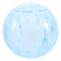Popetpop Hamster Running Toy 4 Inch Transparent Exercise Toy for Small Pets Gerbils Chinchillas Portable Small Pet Activity Sphere - color: Sky-blue