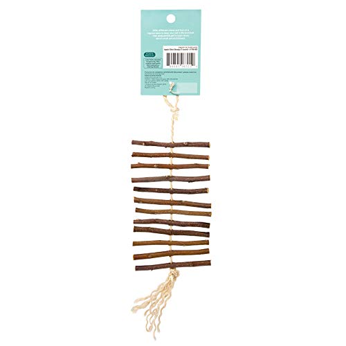 Oxbow Enriched Life Apple Stick Dangly, Rabbit Toys, Guinea Pig Toys, Enrichment for Bunny, Guinea Pig, Hamster, Rabbit, Chinchilla, Rat, Chinchilla Cage Accessories, Small Pet Accessories for Cage - size: 1 Count (Pack of 2)