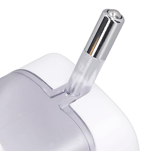 Small Animal Water Bottle for Cage, No Drip Leak Proof Hanging Water Dispenser with Stainless Steel Ball, for Rabbits, Guinea Pigs, Chinchillas, Cats, Dogs & Pets (White)