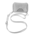 TEHAUX Portable Velvet Pet Carrier Bag for Small Pets, Lightweight and Warm Cozy Sleeping Pouch for Hamsters, Bunnies, Hedgehogs, for Everyday Errands and Outdoor Activities