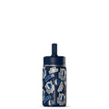 Hydrapeak NBA Officially Licensed Dallas Mavericks Mini 14oz Kids Stainless Steel Water Bottle with Straw Lid & Flexible Handle, Double Wall Insulated, Spill Proof, Perfect for Back to School - color: Dallas Mavericks