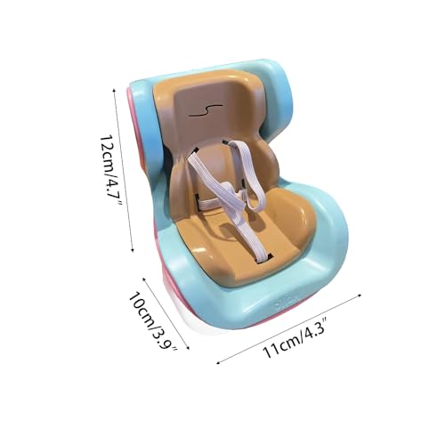 Hamster Car Seat Bracket, Adjustable Gerbils Car Bed with Secure Buckle, Small Animal Carrierfor Hamsters, Gerbils, Mice in Vehicles - color: Grapefruit Color Box Packaging