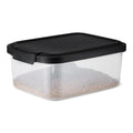 Amazon Basics Pet Food Storage Container, BPA-Free, Detachable Scoop, Secure Seal, 10lbs - size: 10lbs