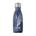 S'well Azurite Marble Water Bottle - 9 oz, Stainless Steel, Triple-Layered Vacuum Insulated, Keeps Drinks Cold 24 Hrs and Hot 12 Hrs, BPS-Free, No Condensation - color: Azurite Marble, size: 9 Ounces
