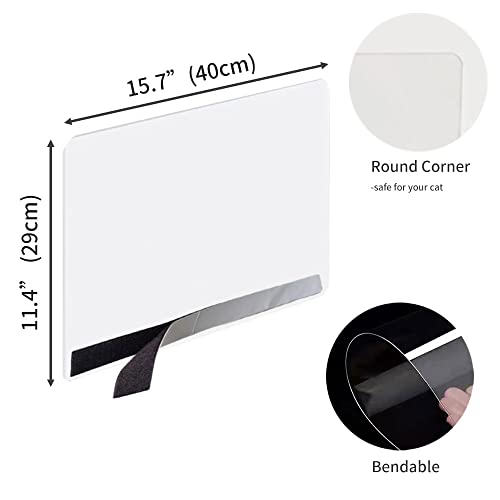 Oncpcare 6 Pack Cat Litter Box Pee Shields, High Side Open Top Kitty Pan Shield - Keep Litter in The Pan, (Box Not Included) - size: 6 pcs shields