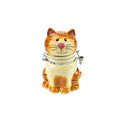 Hand-Painted Earthenware Pretty Kitty Hinged Jar by Boston Warehouse - color: Sitting Pretty Cat