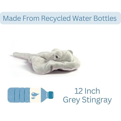 The Petting Zoo Ray Stuffed Animal Plushie, Gifts for Kids, Wild Onez Babiez Sealife Animals, Stingray Plush Toy, 12 inches - color: Stingray