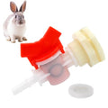 Rabbit Watering Bucket Connector Kit, Bulkhead & Ball Valve for 5/16" Hose | Rabbit watering bucket connector kit, bulkhead fitting, barb valve & mesh washer 5/16" hose, automatic dispenser poultry - color: 1Pcs