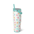 Swig Life 30oz Leakproof To-Go Tumbler with Handle, Rally Ready | Leakproof Lid - Triple Insulated Stainless Steel - Handle & Straw Included - Cup Holder Friendly - Dishwasher Safe - color: Rally Ready