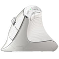 Nulea M510 Vertical Mouse Wireless, Ergonomic Mouse for Comfy Tracking, 3 Adjustable DPI (800-1200-1600), 2.4G Wireless Vertical Mouse with 6 Buttons, Compatible with Windows, Mac OS, Laptop, White - color: White