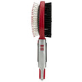 CHI for Dogs Double Sided Pin and Bristle Grooming Brush, 2 in 1 Dog Grooming Brush for Detangling and Smoothing Coats, Removes Loose Hair and Light Tangles, Ergonomic Handle | Detangling and smoothing formula, removes loose hair and light tangles, ergono