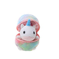Plushland Plush Stuffed Animal 6 Inches Surprise Zip Up Egg Hideaway Spring Inspired Gift for Girls and Boys Birthday Mother's Day (New Unicorn)