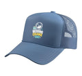 Hamster Bedding Change Day Trucker Hat with Adjustable Mesh Back - color: Light Blue