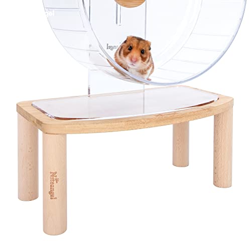 Niteangel Anti-Slide Hamster Wheel Platform: Medium Size & Elevates Height - size: Medium