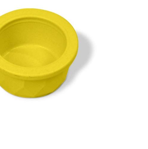 Van Ness Pets Crock Style Heavyweight Plastic Small Animal Bowl, 4 Ounce Food/Water Dish Blue