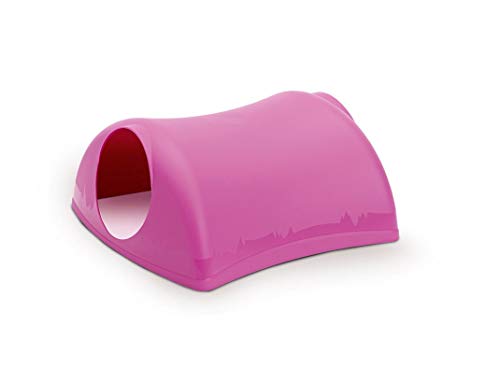 Lixit® Critter Hollow Igloo Hidaway Home for Guinea Pigs, Chinchillas, Rats and Other Small Animals (Pink, 1 Pack) - size: 1 Pack