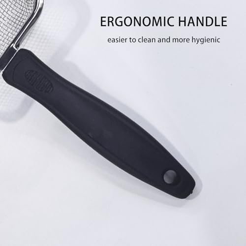 Cat Litter Scoop with Stainless Steel Mesh, 2.8mm Hole | Kitty Litter Scoop, Deep Shovel, Kitten Pooper Lifter, for Cat Litter, Chicken Coop Sand, Beach Sand
