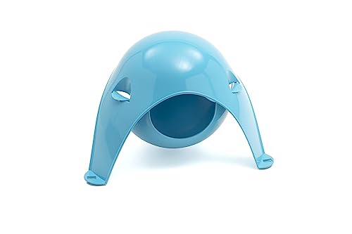 Lixit Igloos and Hideaways for Guinea Pigs, Rats, Mice, Hamsters, Gerbils and Other Small Animals (Blue, Large Space Pod) - color: Blue, size: Large Sapce Pod