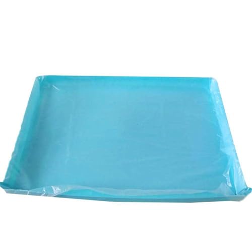 Disposable Rabbit Cage Liner, Plastic Bunny Cage Mat Film to Replace Diapers Suitable for Most Rabbit, Hamster, Guinea Pigs & All Small Animals - 100PCS Universal Toilet Film, 37.4'' x 27.6'' - size: 100PCS