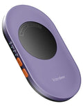 Vaydeer Ultra Slim Mouse Mover, Air 3 Mouse Jiggler with Adjustable Interval Timer, Undetectable & Noiseless, Simulates Realistic Movement, Driver-Free Shaker for Keeping The PC Active (Light Purple) - color: Light Purple, style: Button Control