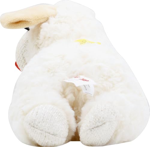 Multipet Lamb Chop Dog Plush Toy - Squeaky Toy for Small & Medium Dogs - Extra Soft Plush - Stuffed Animal for Cuddling & Playing (10", Cream, 5 Squeakers) (Pack of 2) - size: 10" (Pack of 2), style: Lambchop