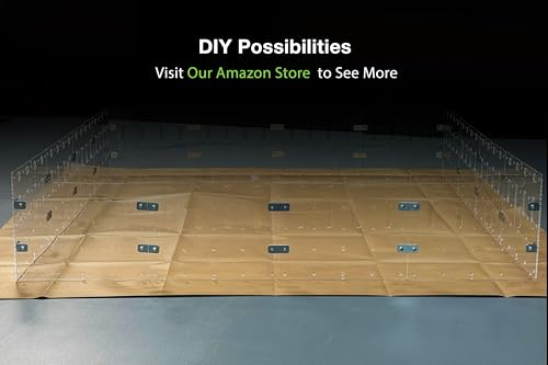GuineaLoft™ Unrimmed Bottom/Mat (4-Pack) - 5x2.5ft Flat Sheet | Works as a Flat Bottom or the Original Mat, Water-Resistant, Disposable, & Cut/Combine for DIY Sizes - GuineaLoft Exclusive