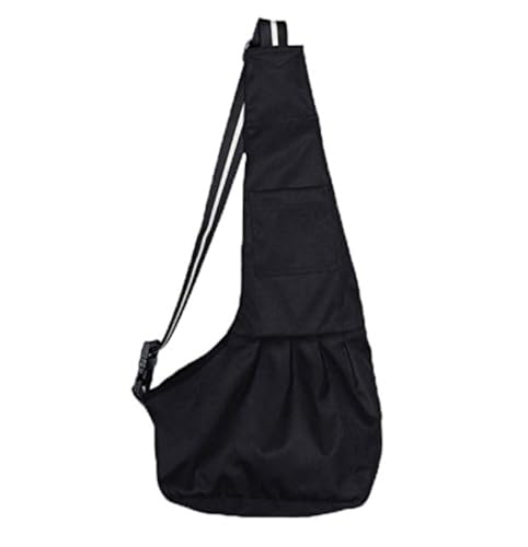 Pet Dog Puppy Cat Carrier Bag Oxford Cloth Sling Dog Doggy Cat Carrier Single Shoulder Bag-Small,Black - color: Black, size: 23.6"L x 14.6"W x 4.9"H