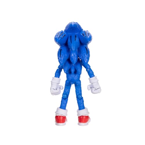 Sonic The Hedgehog Sonic 3 Movie 5" Action Figures: Sonic with Emerald Wave #3 | Sonic The Hedgehog Movie 5 Inch Action Figure Wave 3 - Sonic with Emerald - color: Sonic With Emerald