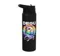 Degu Girl Degu Stainless Steel Insulated Water Bottle - color: Black