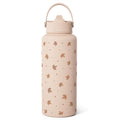 Maple Leaf Water Bottle 32oz Stainless Steel with Lid & Straw, Fall Insulated Bottles Gift for Women Girls, Autumn Gifts - color: Fall