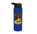 Sonic Racing CrossWorlds - Tails Stainless Steel Insulated Water Bottle - color: Royal Blue