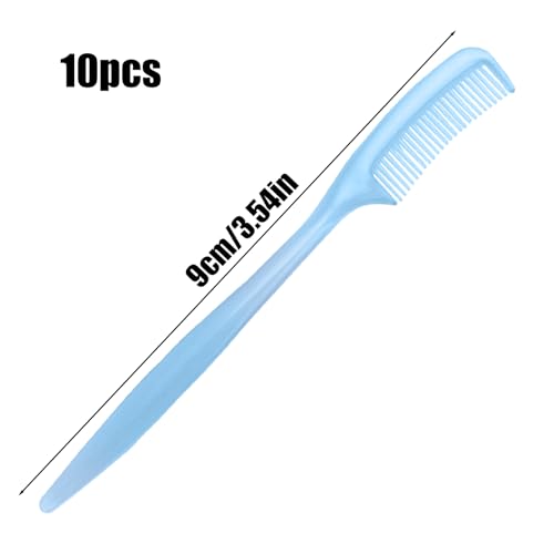 Bunny Brush | 10 Pieces Small Animal Hair Grooming Tool | Hamster Cleaning Supplies | for Tiny Pet Ferret Indoor Home Coat Sensitive Skin Daily Care - color: Blue