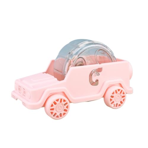 Hamster Running Wheel Car Shape Running Wheel Hamster Exercise Plastic Running Wheel (Pink,S) - color: Pink, size: S
