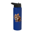 Degu Design Stainless Steel Insulated Water Bottle - color: Royal Blue