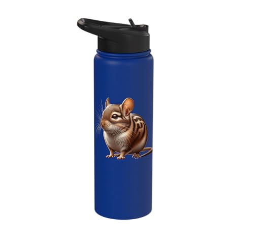Degu Design Stainless Steel Insulated Water Bottle - color: Royal Blue