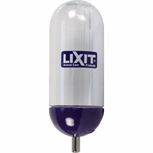 Lixit® Bell Style Aquarium Cage Climbing Resistant Water Bottles for Rats, Hamsters Gerbils, Mice and Other Small Animals (10 Ounce) - size: 10 Ounce