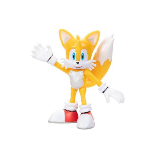 Sonic The Hedgehog 2.5" Best of Modern Sonic Action Figures, Includes Sonic, Shadow, Tails, and Knuckles