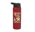 Degu Mom Degu Stainless Steel Insulated Water Bottle - color: Red