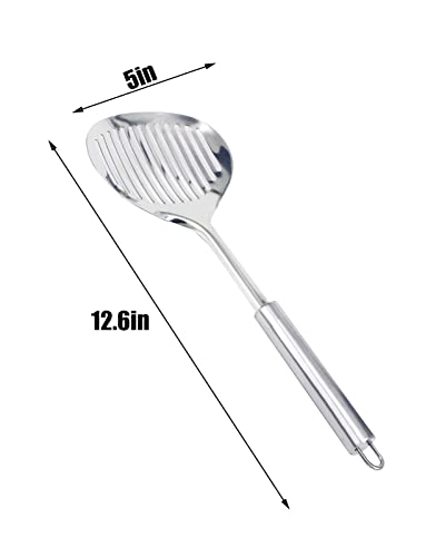 2 PCS Cat Litter Scoop Stainless Steel Pooper Scooper Cat Litter Scooper Cat Scooper Litter Box Scooper Poop Scooper