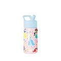 Simple Modern Disney Princess Kids Water Bottle & Toddler Cup | 14oz | Insulated Stainless Steel Princess Rainbows Toddler Water Bottle, Kids Tumbler with Straw | Spill Proof for School Girls Boys - color: Disney-Princess Rainbows, size: 14 Ounces