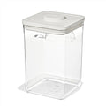 OXO Pet POP Container with Scoop — 4.4 Qt/4.2 L - color: Whisker Gray, size: 4.4 Qt