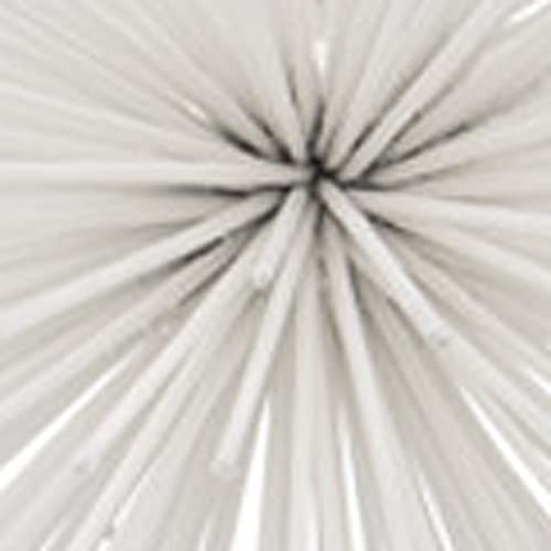 Modern Day Accents 5467 Erizo Urchin Small White Sphere, 6" D - color: White, size: Small