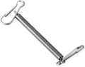 GANPUB Silver Replacement Springs with 2 Clips Stainless Steel 3.1 Inch Spring Fastening Water Drinking Bottle for Rabbit Hamster Water Bottle Spring Clip,Feeding and Watering Supplies