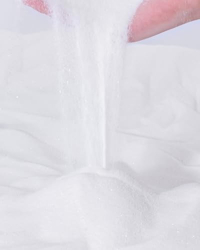 Niteangel Hamster Desert Bath Sand: 2.5lb/40oz No-Dust Bath & Easy to Clump | Helps Odor Control & Remove Excess Grease - Potty Litter Sand for Hamster Chinchillas Gerbil Mice Degu or Other Small Pets - color: White Sand, size: 2.5LB/40oz
