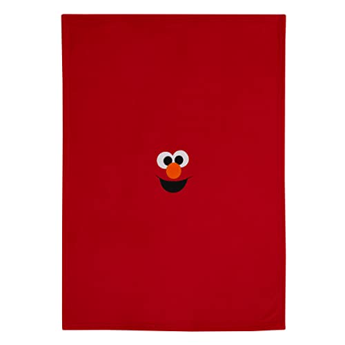 NoJo Sesame Street Come and Play Red Elmo Super Soft Character Shaped Toddler Blanket - color: Sesame Street Red Elmo